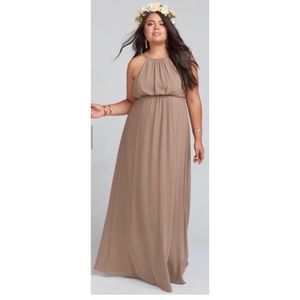 NWT Show Me Your Mumu - Amanda Maxi Dress (Dune)